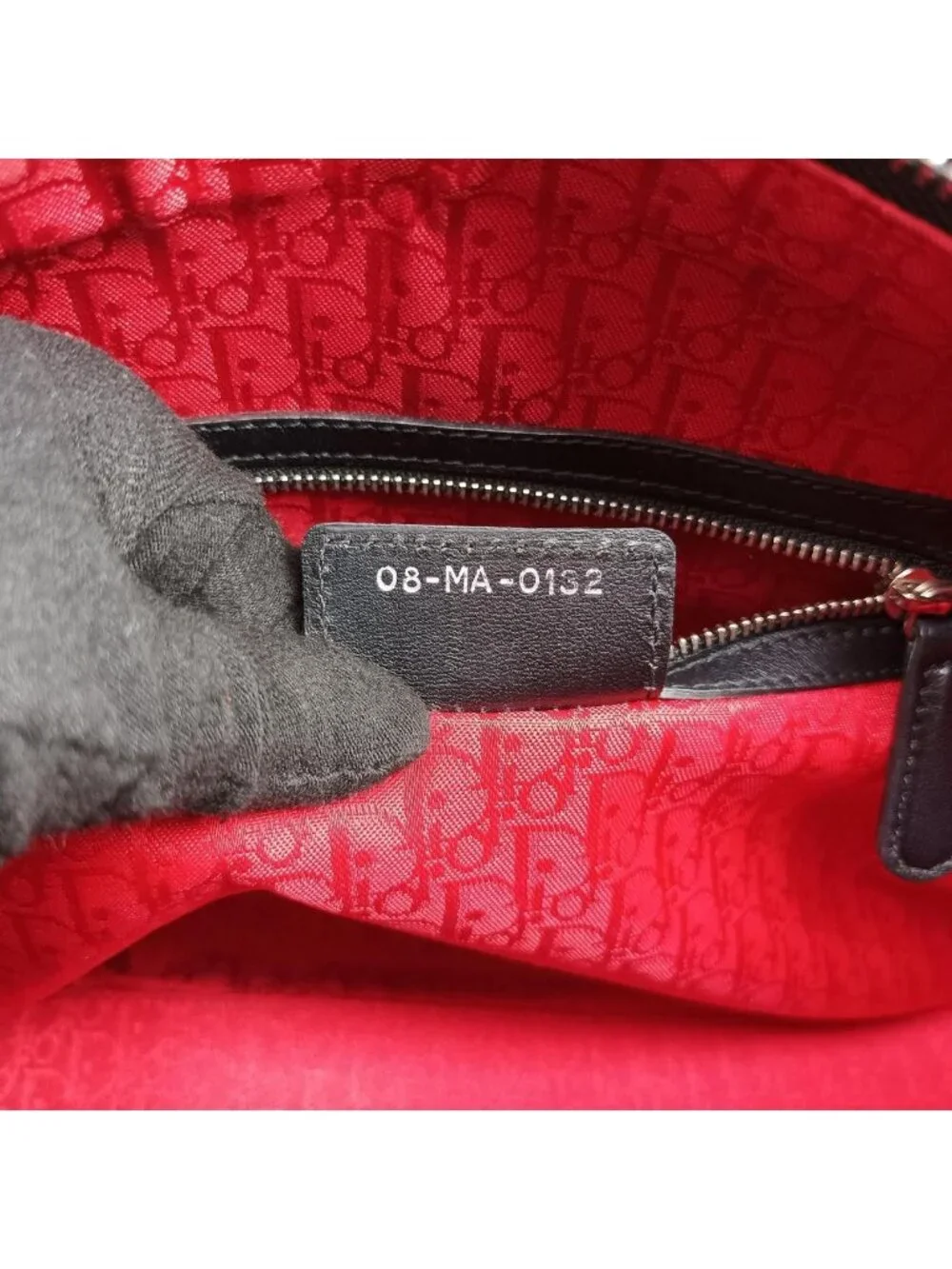 Dior Lady Black Lambskin Handbag